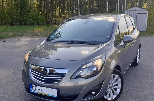 Opel Meriva cena 29900 przebieg: 61000, rok produkcji 2012 z Krzeszowice małe 466